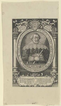 Bildnis des George zu Braunschweig vnd Lüneburg