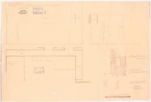 Villa von der Heydt, Berlin-Tiergarten Umbau: Schnitt 1:20