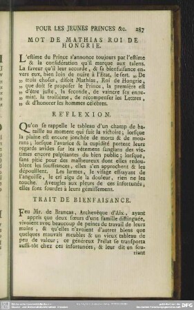 Trait De Bienfaisance