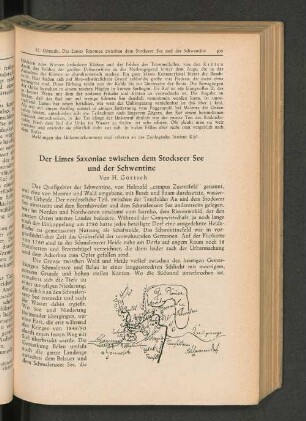 Der Limes Saxoniae zwischen dem Stockseer See und der Schwentine