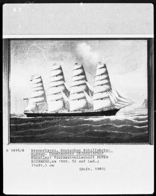 Viermastvollschiff "Peter Rickmers"