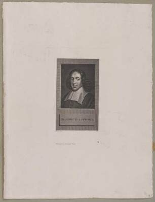 Bildnis des Benedictus Spinoza
