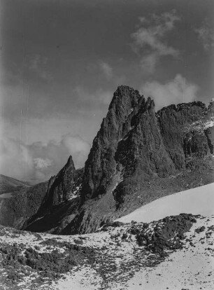 Mount-Kenya-Massiv : Gipfel Point John im Mount-Kenya-Massiv