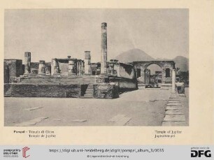 Pompei - Tempio di Giove - Temple de Jupiter - Temple of Jupiter - Jupitertempel