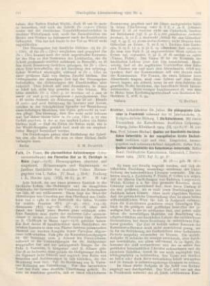 112-116 [Rezension] Reu, Johann Michael, Quellen zur Geschichte des kirchlichen Unterrichts in der evangelischen Kirche Deutschlands zwischen 1530 und 1600. 1. Teil: 1. Bd