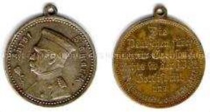 tragbare Medaille auf die Reichstagsrede des Kanzlers Otto von Bismarck 1888