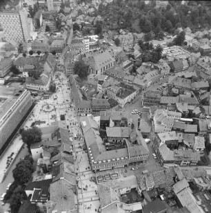 Altstadt von Suhl : Blickrichtung Osten