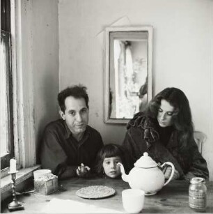Der Fotograf Robert Frank und seine Frau Mary, geborenen Lockspeiser mit Tochter Andrea