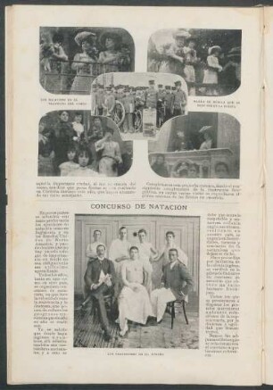 Concurso de natación