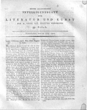 1807-07-25 : 33. Stück