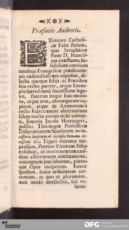 Præfatio Authoris.
