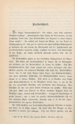 18-29 Persönlichkeit