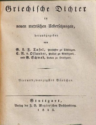 Homer's Werke, 8. Ilias ; Bdch. 3