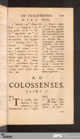Ad Colossenses.