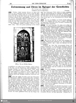 Zeitmessung und Uhren im Spiegel der Geschichte (Fortsetzung)