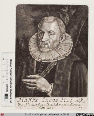 Bildnis Hanns Jacob Haller (von Hallerstein) (II)