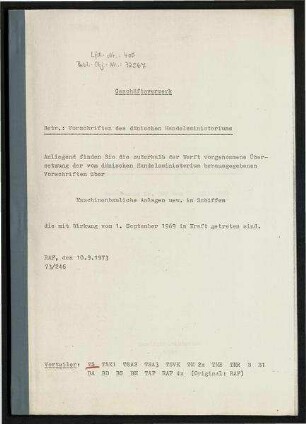 Maschinenbauliche Anlagen usw. in Schiffen