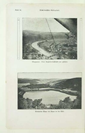 Wuppertal. Vom Zeppelin-Luftschiff aus gesehen