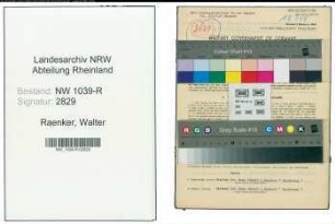 Entnazifizierung Walter Raenker , geb. 10.09.1913 (Polizeiwachtmeister)