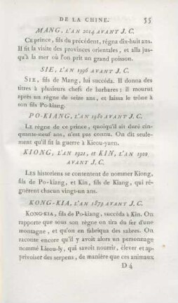Mang, l'an 2014 avant J.C.