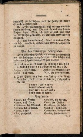 Von den Lateinischen Buchstaben.