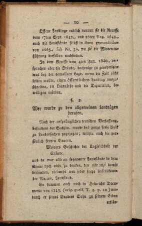 §. 2. Wer wurde zu den allgemeinen Landtägen berufen.