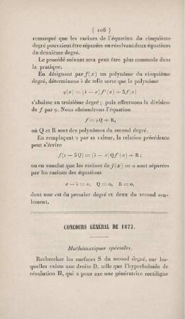 Concours général de 1877.