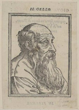 Bildnis des Giovanni Battista Gelli
