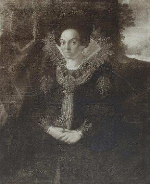 Bildnis von Hedwig (1569-1644) Fürstin zu Holstein-Schaumburg