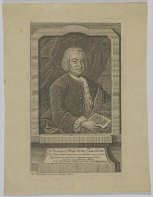 Bildnis des Johannes Fridericus Joachim