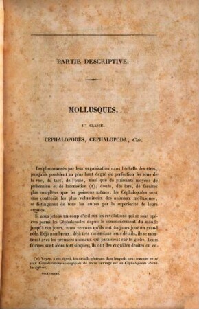 Histoire physique, politique et naturelle de l'île de Cuba, Partie 6. Mollusques : Tome 1