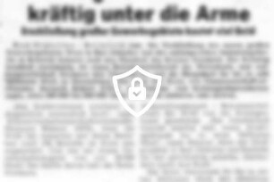 Kreis greift der WAS kräftig unter die Arme