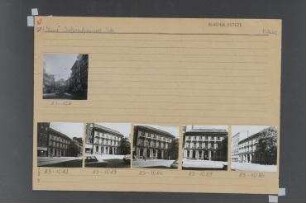 Straßenansichten. Berlin, Mitte, Neue Schönhauser Straße/Rosenthaler Straße