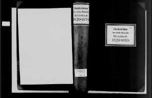 Altenbach, evangelische Gemeinde: Standesbuch 1829-1870