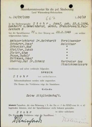 Stohr, Josef