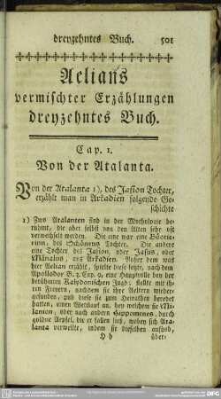 Aelians vermischter Erzählungen dreyzehntes Buch