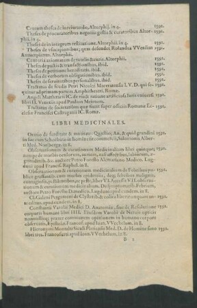 Libri Medicinales.