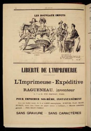 Les nouveaux impôts