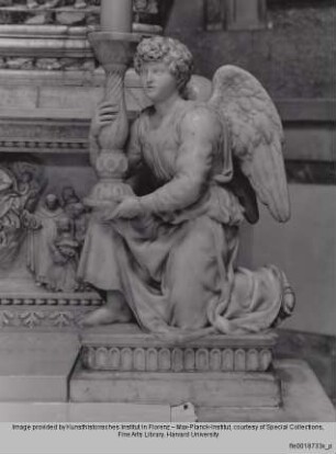 Kandelaberengel - Arca di S. Domenico, Det.: Kandelaberengel