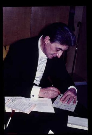 Sir John Barbirolli 19.1.61.