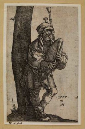 Der Dudelsackpfeifer
