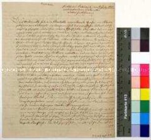 Testament der Gräfin Antoinette Juliane Charlotte von Hacke (Abschrift)