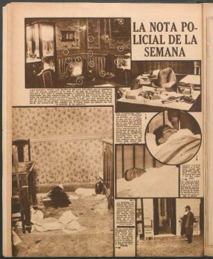 La nota policial de la semana [Fotografías]