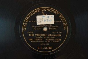 Don Pasquale : Tornami a dir che m'ami / (Donizetti)