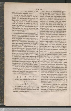 Erste Section