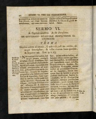 42-50, Sermo VI