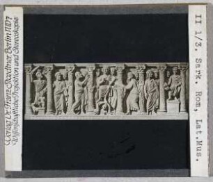 Rom, Lat. Mus.: Sarkophag (II 1/3)