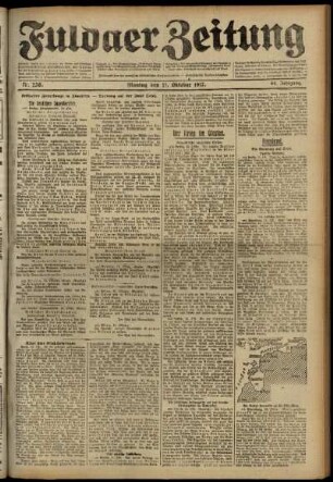 Ausgabe vom Montag, den 15. Oktober 1917.