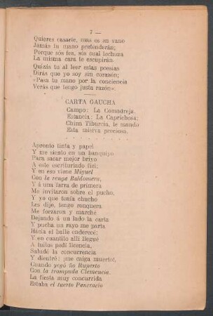 Carta gaucha
