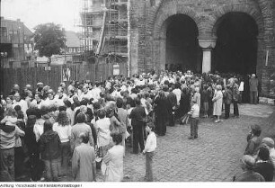 Paderborn, Stadtansichten, Festumzug, August 1981